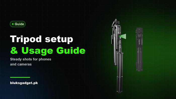 Tripod Setup and Usage Guide