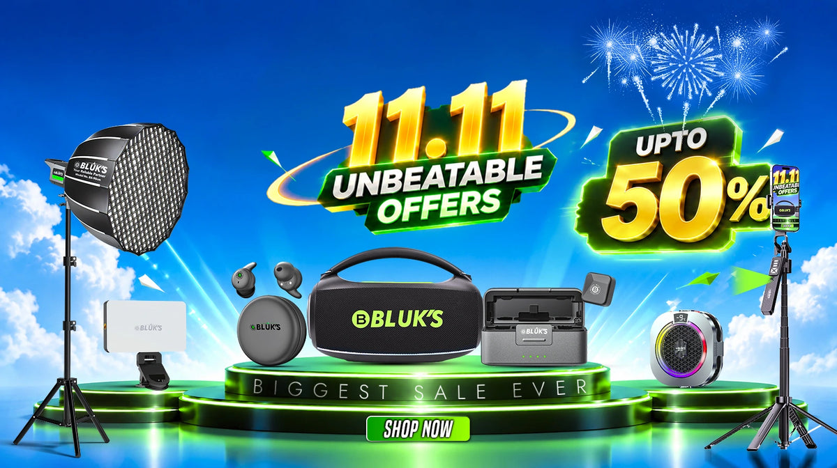 BLUK'S 11.11 Unbeatable Offers — up to 50% off