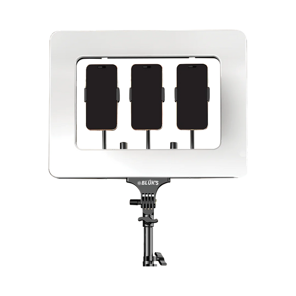 BX-713 3-in-1 Smart Phone Holder &amp; StudioGlow LED Ring Light