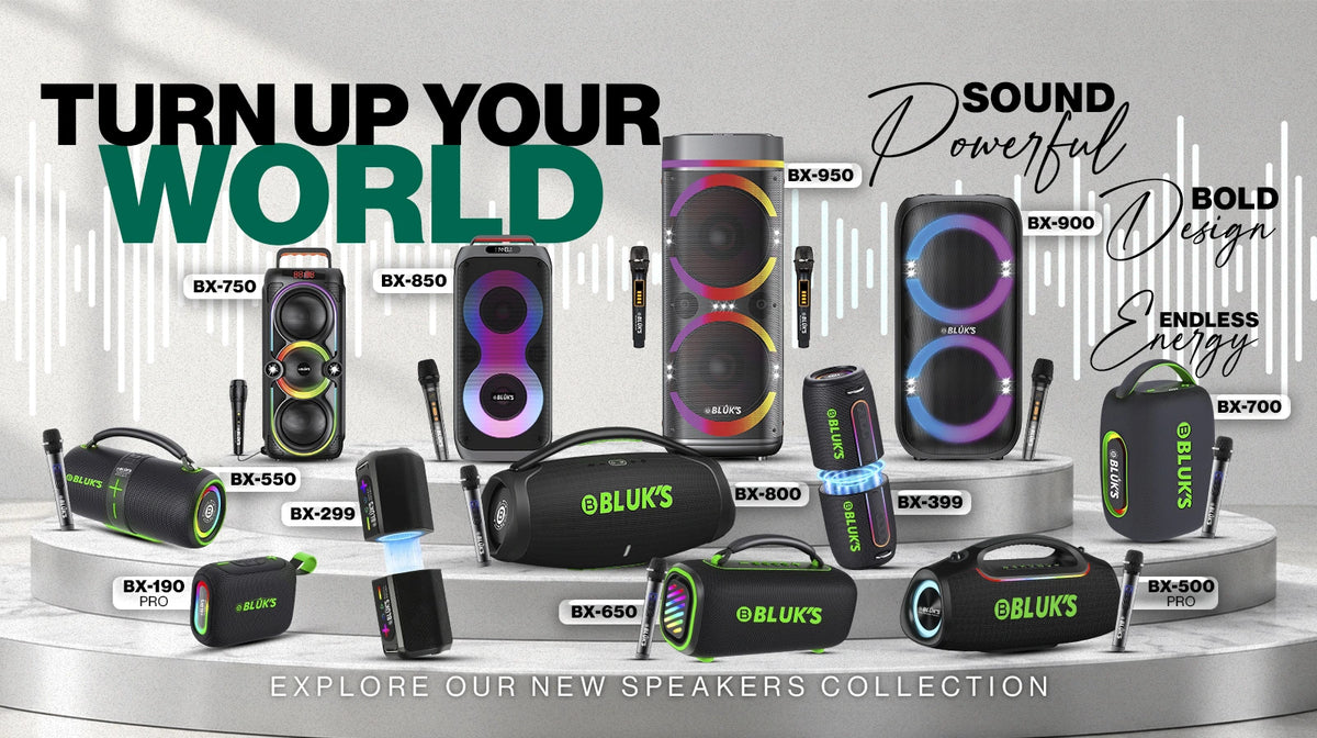BX-500 Bass-Storm 60W portable wireless speaker